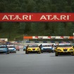 岡山国際サーキットでのスタートの瞬間のスクリーンショット