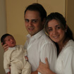 フェリペ・マッサと3日に生まれたばかりの息子フェリピーニョ