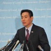 22日、国土交通省（撮影＝中島みなみ）