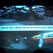 仏ミュールーズの鉄道博物館。右上のガソリン気動車はエットーレ・ブガッティが開発した