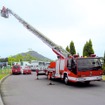 働くクルマ大集合　はしご車
