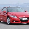 竹岡氏が運転するのは6MTのCR-Z「αグレード」 