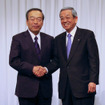 左からトヨタ内山田副所長、マツダ山木副社長