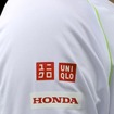 国枝選手着用ウェアの「Honda」ロゴ
