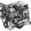 シカゴモータショーに出展されたV8ターボディーゼルエンジン。バイオ燃料にももちろん対応する