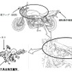教習用 CB400の改善箇所