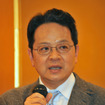 新会長に就任した荒井寿一氏。（撮影＝中島みなみ）