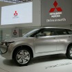 三菱自動車の展示ブース