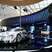 レクサスブースは高級感が漂う