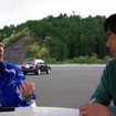スバル商品企画本部プロジェクトゼネラルマネージャー　熊谷泰典氏（左）と森口将之氏