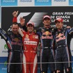 レッドブルのマーク・ウェーバーがポール・トゥ・ウィンで完勝（写真＝ブリヂストン）