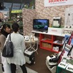 ガスパワー発電機エネポも展示された