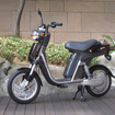 7月14日に発表された電動バイクEC-03。台湾など新興国での販売も予定されている