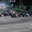 1994年、ベルギーGP。スタートでミハエル・シューマッハをリードするバリチェロ