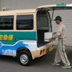 実証試験をおこなうEV集配車