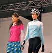 サイクルウェアのファッションショー開催