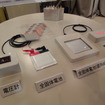 iQのEVと「全固体電池」のサンプル展示
