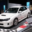 スバルブースに展示されたニュル仕様 インプレッサ WRX STI 4ドア