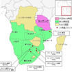 南部アフリカ諸国との基本合意書の締結国