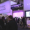 HTCのブース HTCのブース