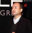 Mobile World Congressの基調講演に登壇したソフトバンク社長の孫正義氏 Mobile World Congressの基調講演に登壇したソフトバンク社長の孫正義氏