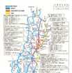 震災に対応した鉄道代替バスの運行状況