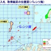 取得鉱区の位置図（バレンツ海）