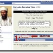ウサマ・ビンラディン容疑者の「殺害動画」の閲覧手順を示すFacebookページ ウサマ・ビンラディン容疑者の「殺害動画」の閲覧手順を示すFacebookページ