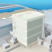 福島第一原発1号機　原子炉建屋カバーのイメージ