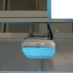 【NEE2011】未来のICT学習空間で内田洋行が模擬授業 スマートインフィルを使えばプロジェクタの設置も用意に行えるそうだ