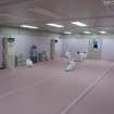 免震重要棟前休憩所室内部（5月19日撮影） 