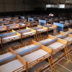 体育館2段ベッド（1）（5月14日撮影）