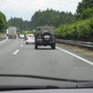 東北自動車道。東日本大震災発生から3か月