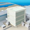 東京電力福島第一原子力発電所1号機原子炉建屋カバー計画（CG）