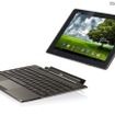 タブレットPCとキーボードドッグが分離する「Eee Pad Transformer TF 101」 タブレットPCとキーボードドッグが分離する「Eee Pad Transformer TF 101」