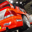 【東京オートサロン'04速報】三菱『ランサー』のWRカーは部品テスト用マシン?