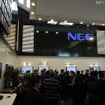 NECのブースの様子