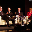 各社CEOとのパネルディスカッション。左からIntelのPaul Otellini氏、孫正義氏、CiscoのJohn Chambers氏、Yahoo!のCarol Bartz氏