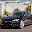 テスラモーターズが2012年に発売するモデルS（プロトタイプ）