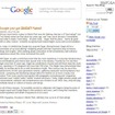 米グーグルのオフィシャルブログ