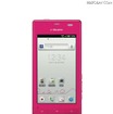 「AQUOS PHONE f SH-13C」「Pink」