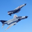 航空自衛隊百里基地 F-4EJ改戦闘機 歓迎フライト