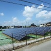 曙ブレーキ工場跡地に建設された館林ソーラーパーク