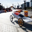 2009年に日本で初開催されたレッドブル・ボックスカートレースの様子