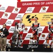 MotoGP日本GP表彰台（ツインリンクもてぎ）
