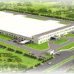 ジェイテクトのインド新工場完成予想図