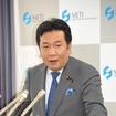 枝野幸男経産相（25日・経産省）