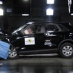 アウディQ3のユーロNCAPの衝突テスト