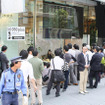コレクトポイント原宿店のショーウィンドウには安藤サクラさん