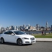 7日、4500km先のロサンゼルスを目指してニューヨークを出発したジャガーXFのディーゼルエンジン搭載車